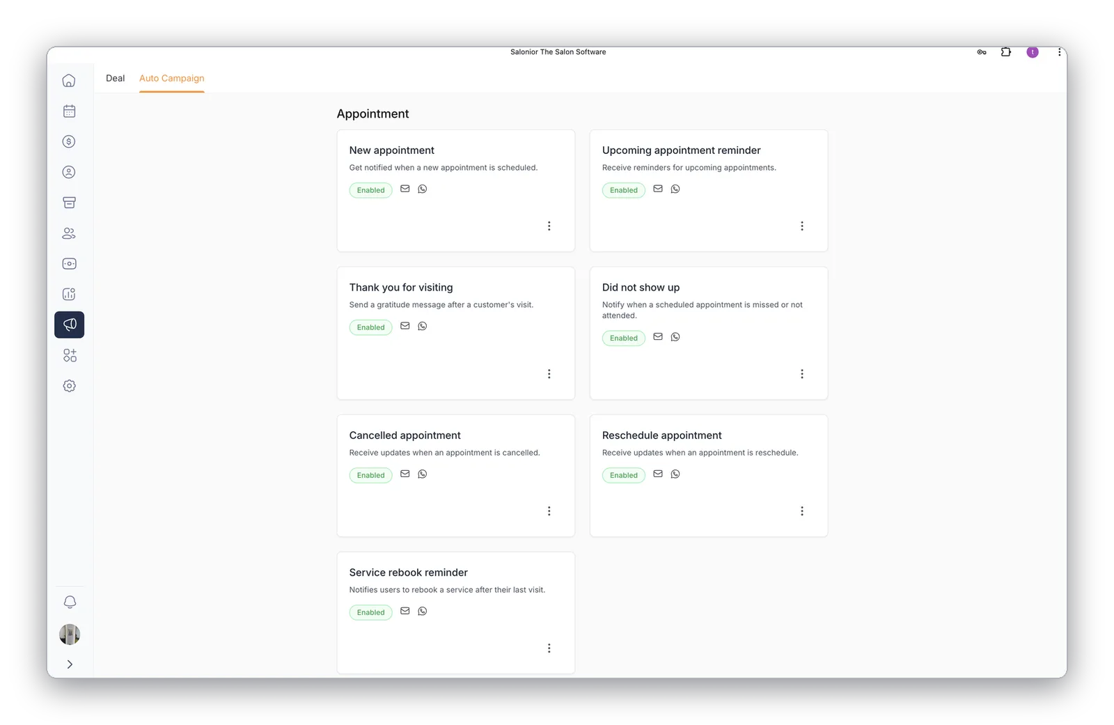 The whole appointment lifecycle, automated