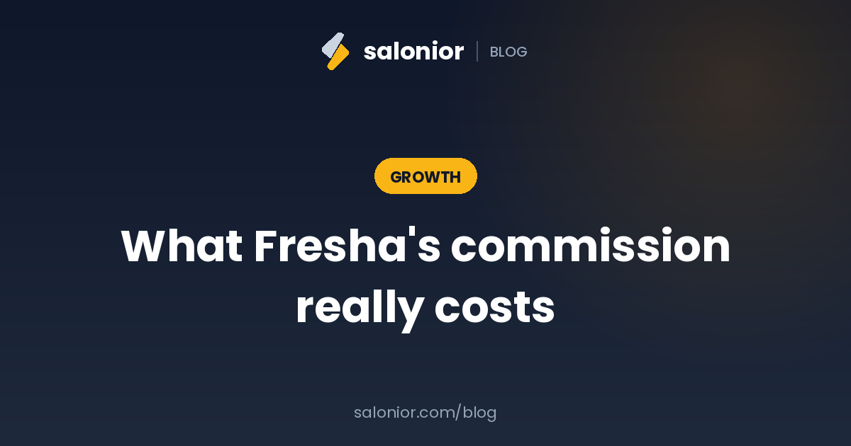 What Fresha’s commission really costs your salon