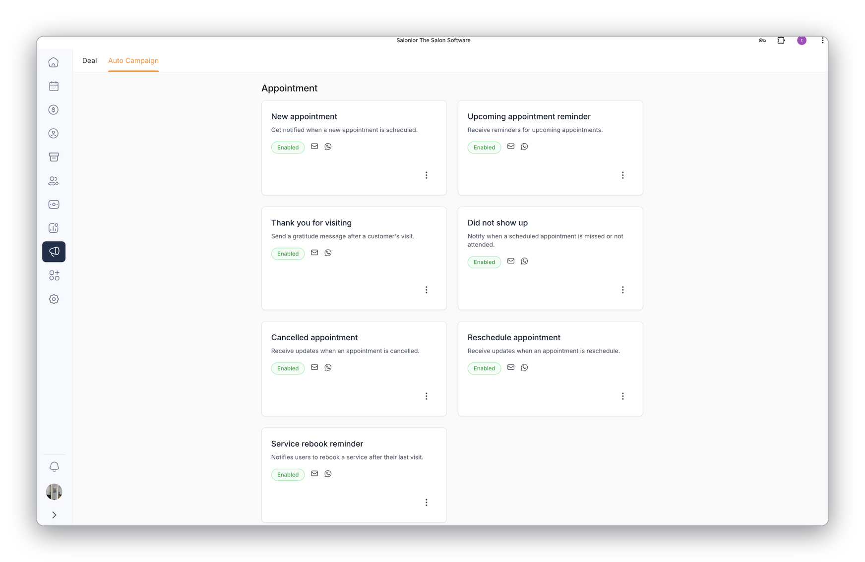 The whole appointment lifecycle, automated