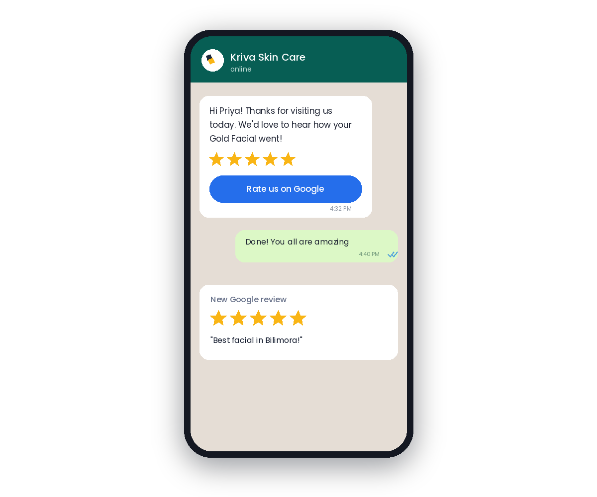 Ask the right clients at the right time